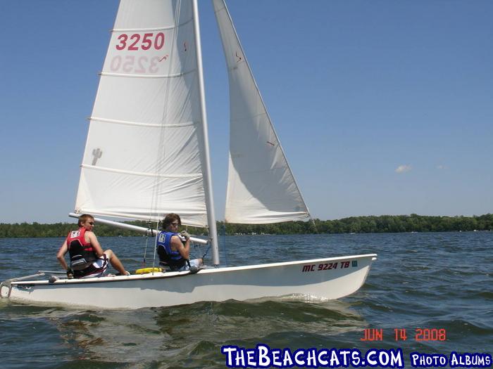 20 mph wind at Gun Lake