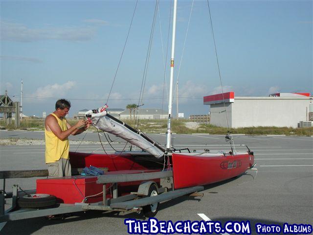 Rigging the Nacra 20