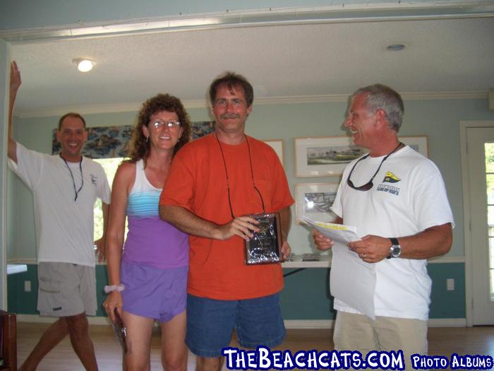 Ron and Donna Beliech First Place Mid Portsmouth Fleet