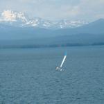 Dart 18- Gordy Simpson solo on Lake Almanor, CA