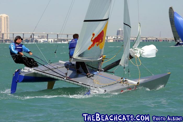 Argentinian Tornado class sailors SANTIAGO LANGE (skipper) and CARLOS ESPINOLA