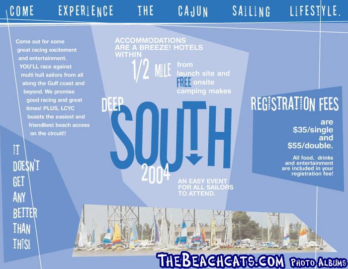 Deep South Regatta 2004 Flyer p.1