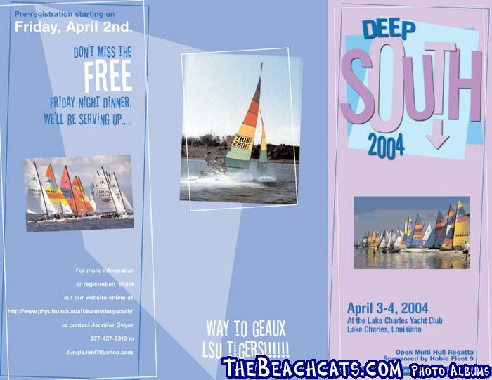 Deep South Regatta 2004 Flyer p.2