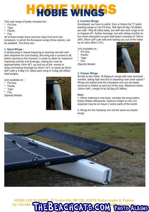 Hobie Wings Brochure p2