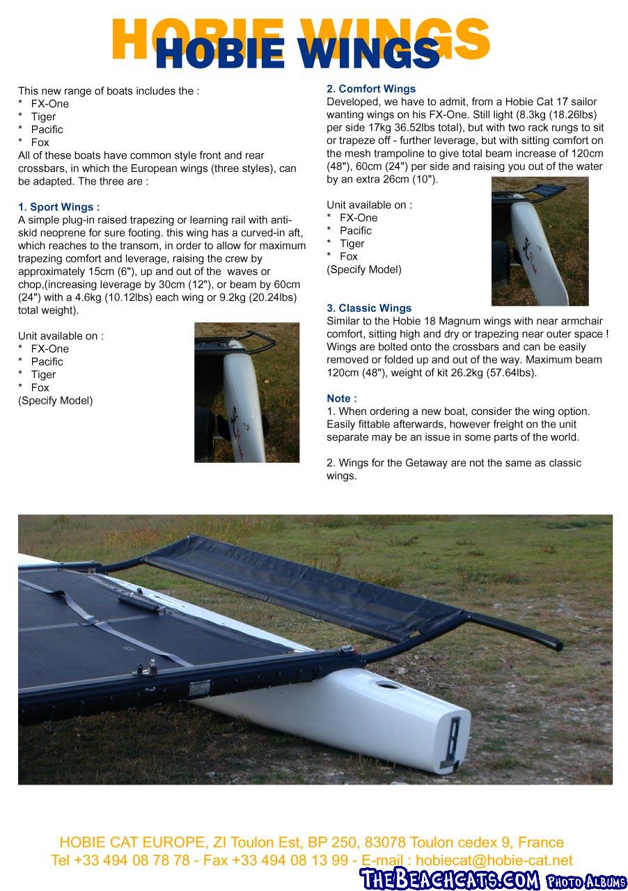 Hobie Wings Brochure p2