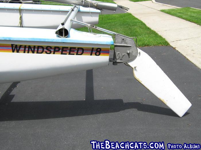 Windspeed 18 Rudders