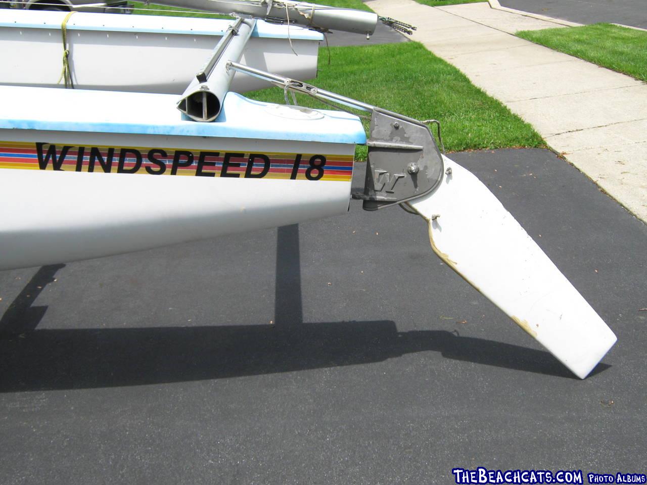 Windspeed 18 Rudders