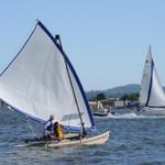 A Crab Claw Rig on a Hobie 16