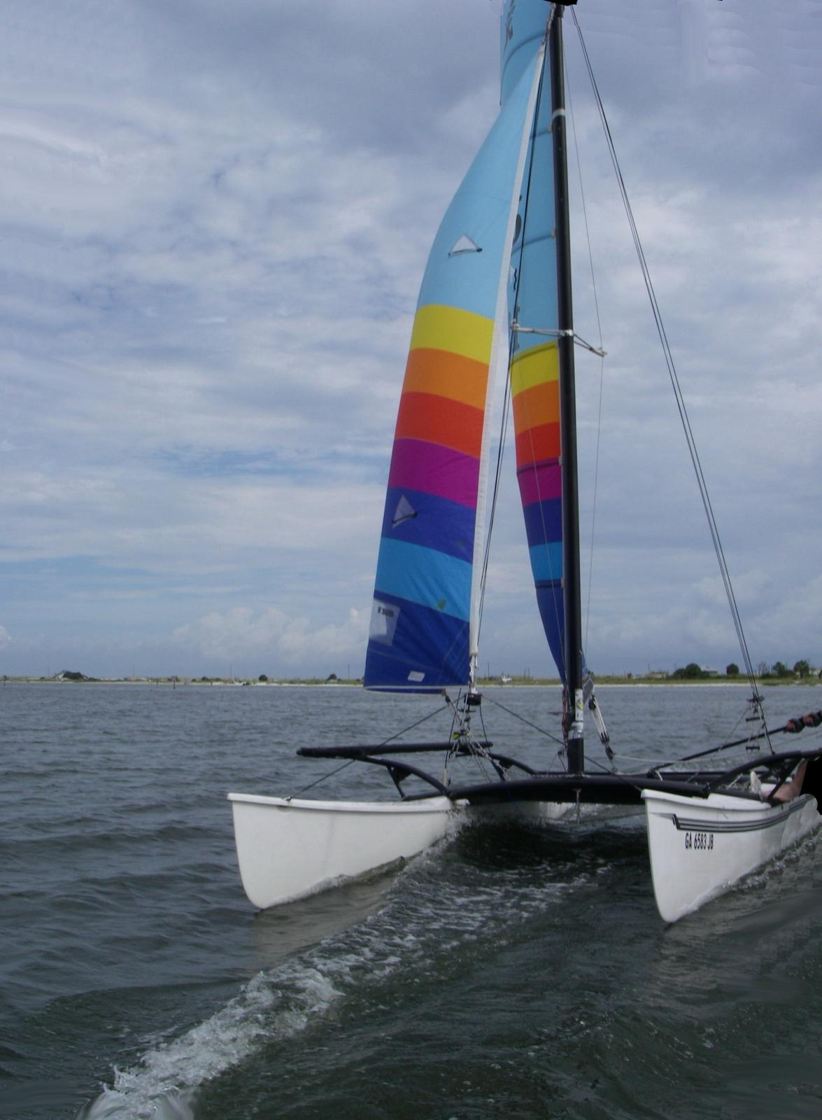 HOBIE 18 Leeside Park, July 2009 - 10