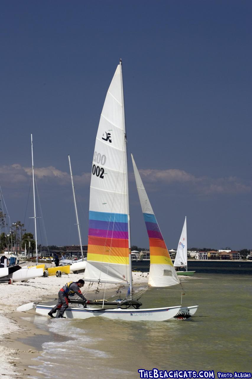 2007 PAULs 1973 HOBIE 16 Launch