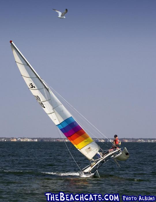 2007 Paul and 1973 HOBIE 16 - Toward