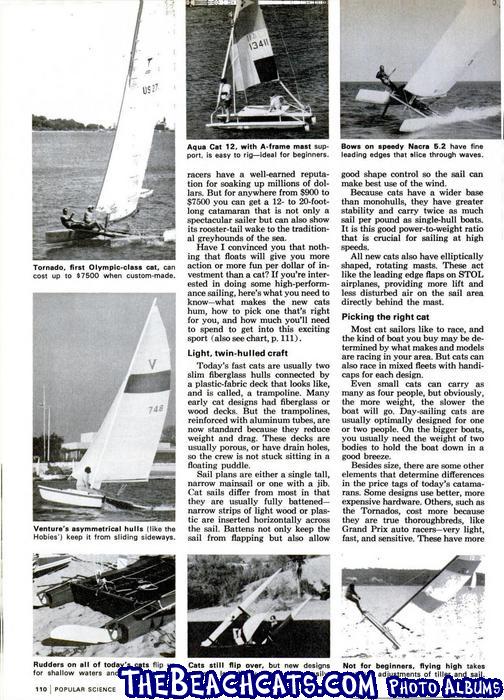 p. 110 How to get started in hot rod sailing