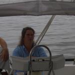 Tami at the helm.