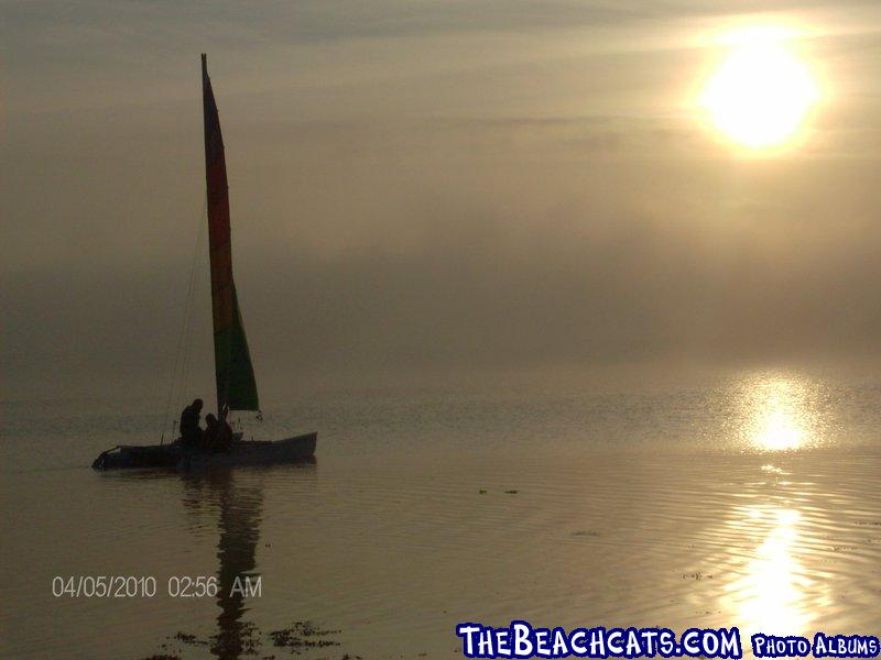 But freaky sailing off into the fog.