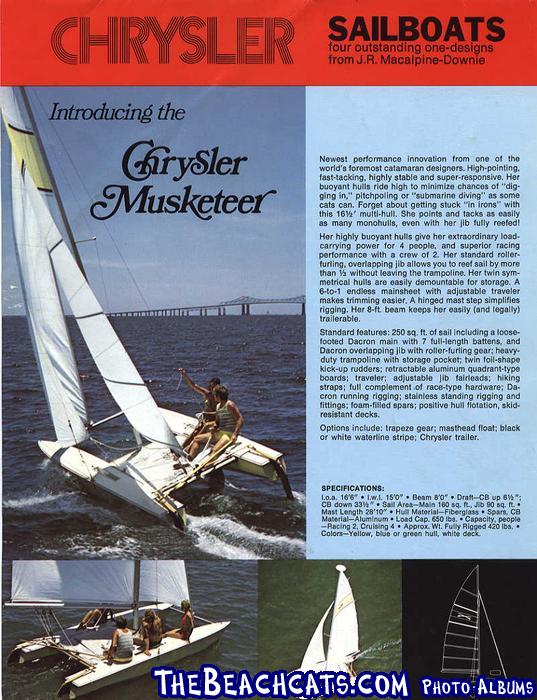 Chrysler Musketeer Catamaran Flyer