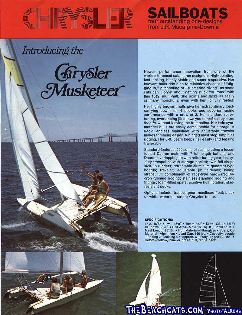 Chrysler Musketeer Catamaran Flyer