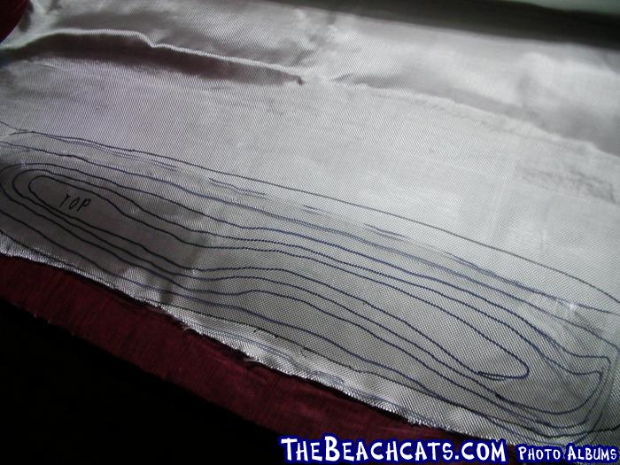 Cutting Fiberglass Cloth Layers