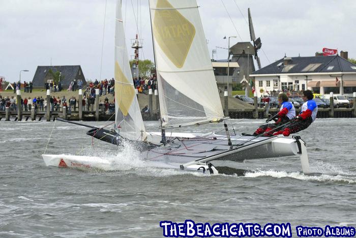 Wouter Samama and Jeroen van Leeuwen broke the all-time record on their Tornado.