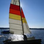 Nacra 5.0 on Chippewa Lake