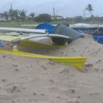 TS Isaac Hits Delray Beach, FL