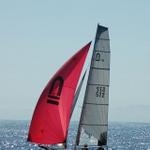 Nacra F18 sail number 572