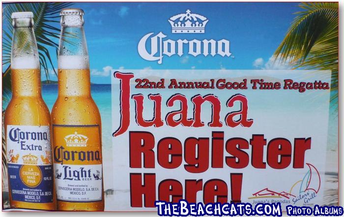 22nd Juana Good Time Regatta Corona Banner