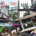 hit by waves from the Earthquake in BengalSea 26 december 2004